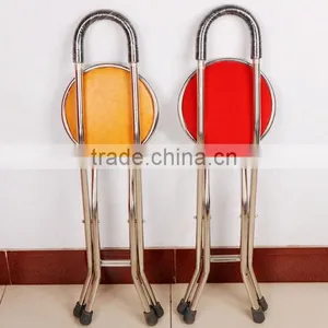 Crutch Stool Adjustable Folding Crutch With Seat thumbnail-4