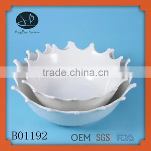 White Porcelain Bowl,soup Bowl,chaozhou Factory Ceramic Bwol thumbnail-1