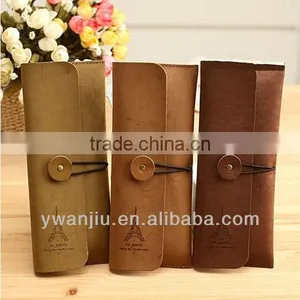 Supply Retro Tower Suede Leather Pen Bag & Pen Box thumbnail-1