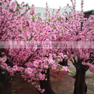 Artificial Peach Blossom Flower Tree for Graden Decoration thumbnail-2