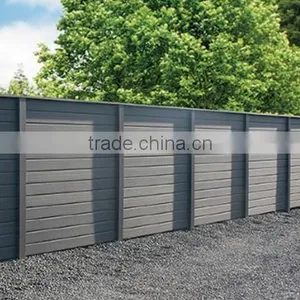 Wpc Garden Fence,outdoor Fence, Private Garden Wood Fencing thumbnail-1