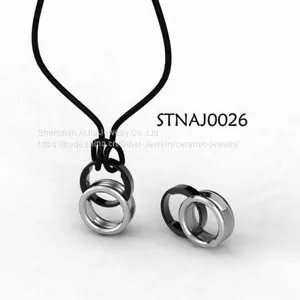 Stainless Steel Jewelry Necklace Pendant Mens Pendants thumbnail-3
