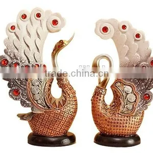 2015 Home Deco Polyresin Peacock thumbnail-2