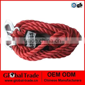 2000 KG Heavy Duty Pull Car Towing Vehicle Road Recovery Hook Tow Rope Tow Rope GS Approved A0507 thumbnail-1