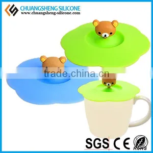 FDA Grade Silicone Tea Cup Cover thumbnail-5