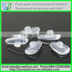 High Quality Eyeglass Nose Pads STICK ON Air Chamber Silicone Sunglass US SELLER thumbnail-1