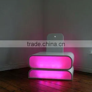 Acrylic Chair With Casters/bar Nightclub Furniture thumbnail-1