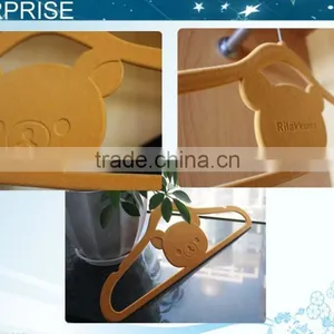 Classical Velvet Flocked Hangers With Logo thumbnail-4