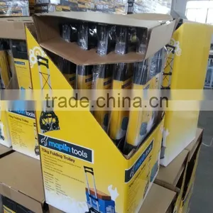 Folding Fabric Cart With Wheels thumbnail-1