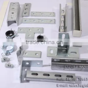 Galvanised Steel gi c Channel Unistrut Suppliers uk thumbnail-4
