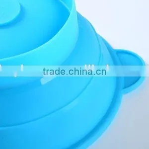 Flexible Microwave Fold Bowl,Silicone Bowl thumbnail-5