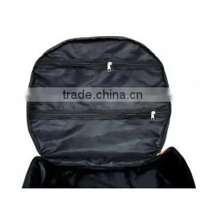 Cutsomeized Size Logo Eco -friendly Orange Round Travel Duffle Bag for Women thumbnail-6