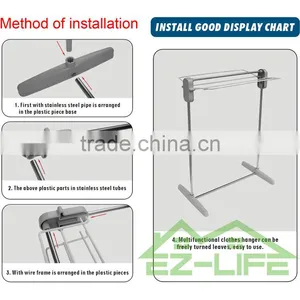 2017 Removable Stainless Steel Rack Cloth Drying Stand for Laboratory thumbnail-5