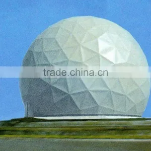 FRP GRP Fiberglass Radome Radar Cover for Communication Facility thumbnail-5