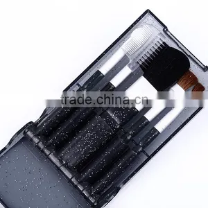 CBP03-5pcs Makeup Brushes Sets With Mirror thumbnail-5