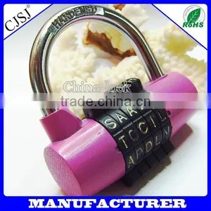 Factory Wholesale TSA Luggage 5 Letter Number Combination Door Lock thumbnail-2