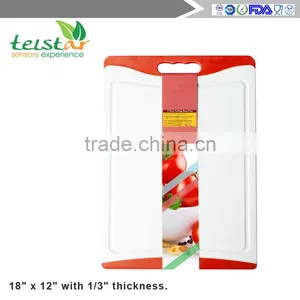 Multi Color Coded Cutting Board Set, 3 Piece Multi-functional Plastic Cutting Board thumbnail-1