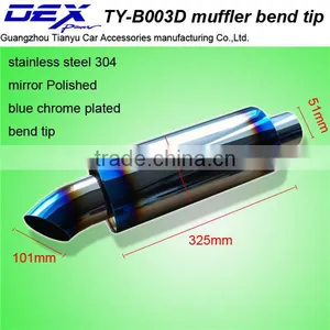 Auto Exhaust Universal Stainless Ss304 Muffler Pipe thumbnail-2
