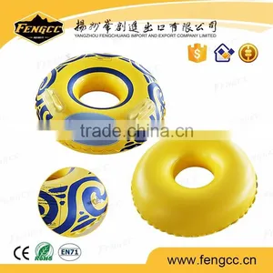 EU Market Floating Water Advertising Inflatable Floating Adult Swimming Ring thumbnail-1