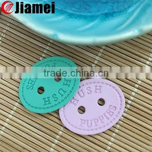 OEM Hole Cord Lock Stoppers Leather Cord Stoppers Colored pu Stopper thumbnail-1