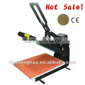 Manual Magnetic U Groove Flat T-shirt Heat Transfer Mahcine thumbnail-1