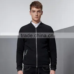 New Design 2016 Hot Selling Popular High Quality Sport Men Jacket Solid Coat Custom Logo Outdoor Zipper Outerwear thumbnail-2