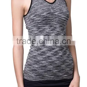 Seamless Running Fancy Tank Tops for Women thumbnail-6