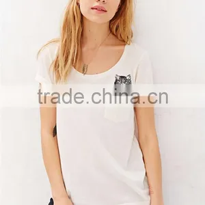 Simple Fashion t Shirt Design for Ladies Basic t Shirt thumbnail-1