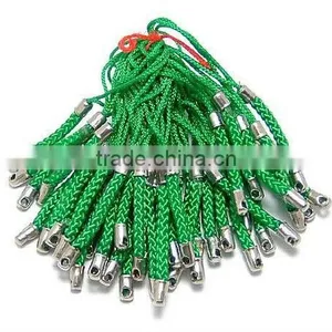 Cell Phone Strap Lanyard Green Lariat Lanyard Mobile Cell Phone Strap Chains Connectors With Silver Metal Top thumbnail-1