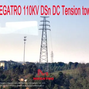 MEGATRO 110KV DSN DC Tension Tower thumbnail-3