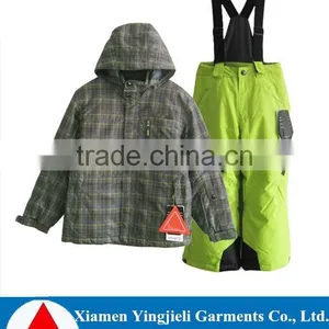 European Hot Style Elegant Children Ski Suits 2 Piece Ski Suits High Quality thumbnail-1