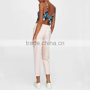 Best Selling Ladies Trousers Custom Pants Fashion Woman Apparel thumbnail-2
