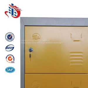 Steel Almirah Designs 12 Door Public Clothes Storage Locker thumbnail-3