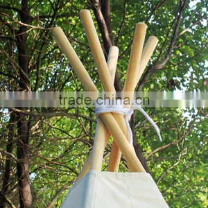 ShiJ Tipi Cotton Canvans Oversized Teepee Tent thumbnail-4