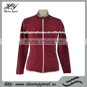 China Manufacturer Cheapest Full Zip Superfine Merino Wool Jacquard Jackets Sportswear thumbnail-3