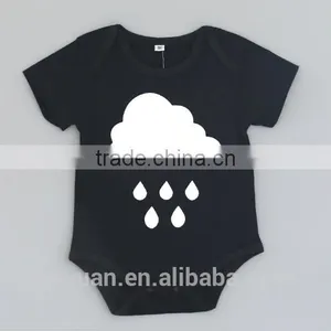 100% Cotton Short Sleeve Baby Romper Wholesale thumbnail-2
