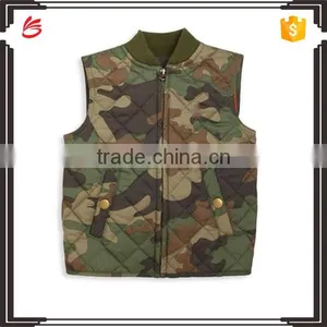 Hot Sale Kids Camo Assault Vest Padding Vest Jacket for Boys thumbnail-1