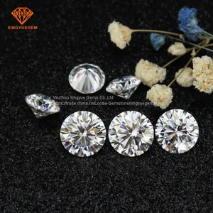 Forever Brilliant 3mm to 15mm Synthetic Moissanite Diamond Price per Carat thumbnail-3