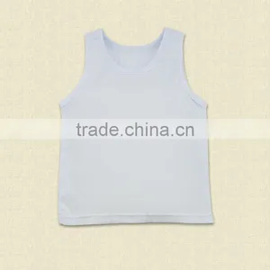 Wholesale High Quality 100% Cotton Newborn Baby Vest Top thumbnail-3