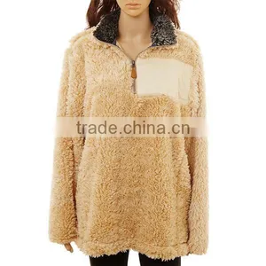 FACTORY Wholesale Monogrammed Fleece Pullover thumbnail-2