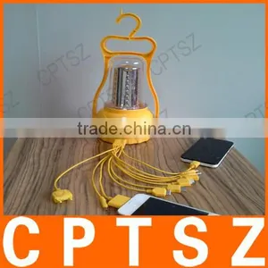 The New Portable Lamp Camping Light Solar LED Camping Lights Lamp Upside Down Home Lighting thumbnail-2