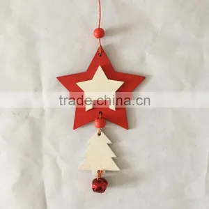 DIY Christmas Designer Decorative Wood Star Wall Hanging Craft thumbnail-1
