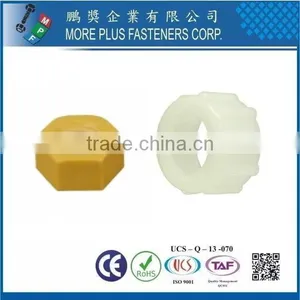 Taiwan Stainless Steel PC N66 Natural Black Nylon Plastic Nylon Plastic Nut Nylon Lock Flange Nut thumbnail-2