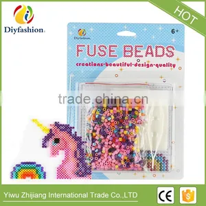 Fashion Fuse Beads Puzzle Ironing Beads Hama Perler Beads Diy Toys thumbnail-1