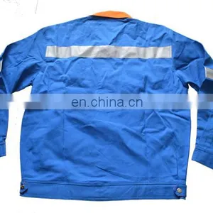 High Quality Cotton Flame Retardent Safety Fireman Work Suit thumbnail-3