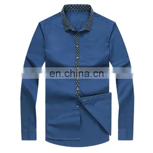 Cheap Wholesale Formal Men Dress Shirt With 100% Cotton thumbnail-2