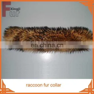 Real Raccoon Fur Garment Accessories thumbnail-1