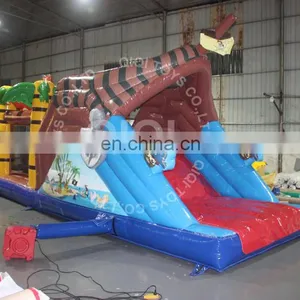 Cheap Price Kids/adult Challenge Jungle Inflatable Obstacle Course for Sale thumbnail-3