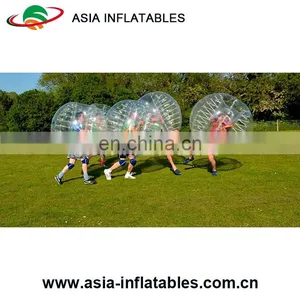 Latest New Gaint Inflatable Bubbleball Outdoor Game Body Bumper Ball 1.2m 1.5m 1.8 Bubble Soccer Ball thumbnail-1