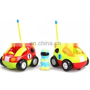2 Channel Cartoon Remote Control Car With Music and Light thumbnail-4